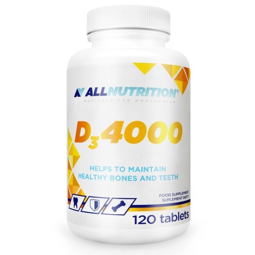 All Nutrition Vitamin D3 4000, 120 Tablets